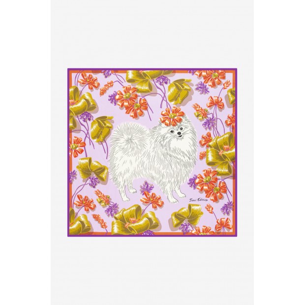 Inoui Editions šilko skara TOUTOU PARMA